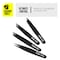 Segomo Tools 4 Piece Stainless Steel Flat, Angled, Pointed & Slant Tip Eyebrow Twe T08010 - alternate 2